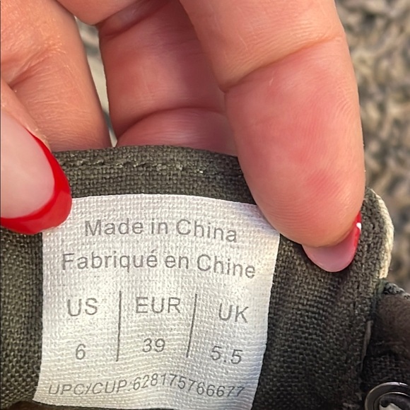 NWT Mens size 6 shoes Camo shoes Camouflage Sneakers size 6 adult unisex - Picture 7 of 17